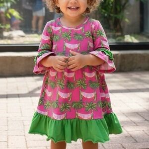 Simply Southern Hammock ruffle dress size 2T